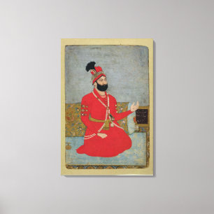 Portrait of Nadir Shah Afshar of Persia (1688-1747 Canvas Print