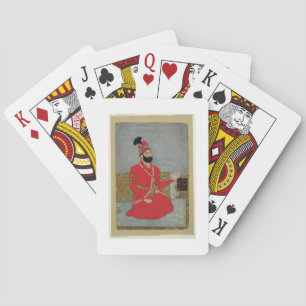 Portrait of Nadir Shah Afshar of Persia (1688-1747 Playing Cards