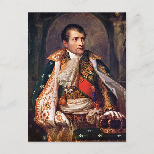 Portrait of Napoleon Bonaparte by Andrea Appiani Postcard (Front)