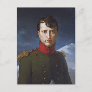 Portrait of Napoleon Bonaparte First Consul Postcard
