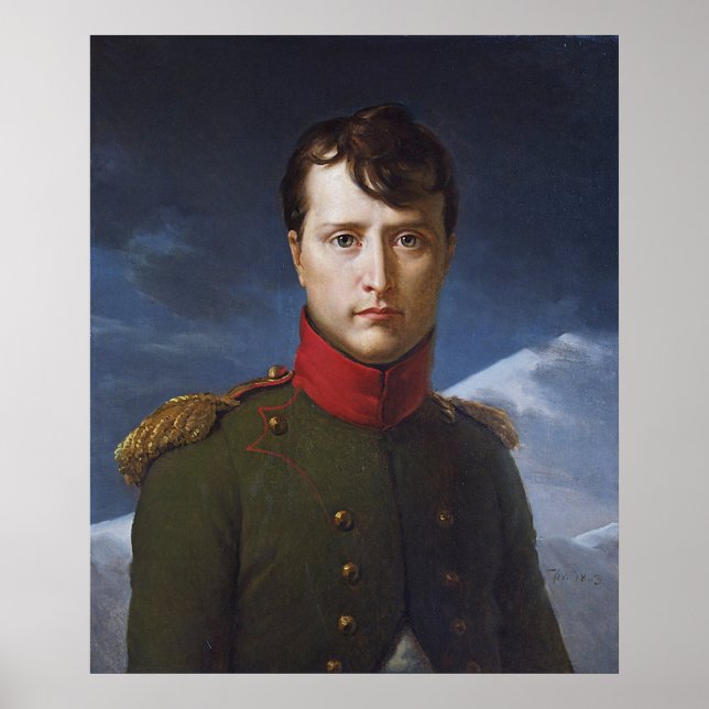 Portrait of Napoleon Bonaparte First Consul Poster (Front)