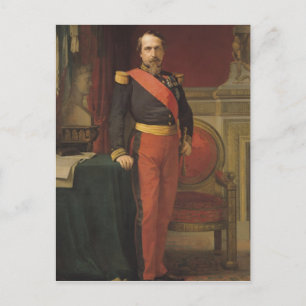 Portrait of Napoleon III 1862 Postcard