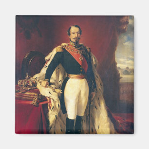 Portrait of Napoleon III  Emperor of France Magnet