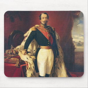 Portrait of Napoleon III  Emperor of France Mouse Pad