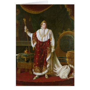 Portrait of Napoleon in his Coronation Robes