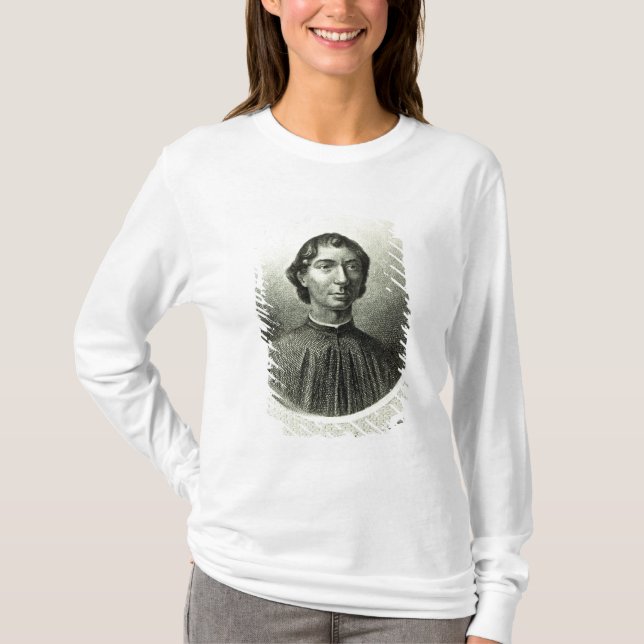 Portrait of Niccolo Machiavelli T-Shirt (Front)