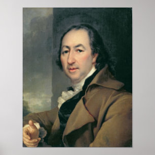 Portrait of Nikolai Ivanovich Novikov Poster