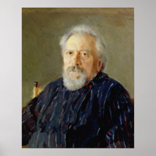 Portrait of Nikolay Leskov Poster