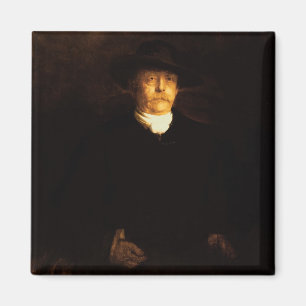 Portrait of Otto Von Bismarck (1815-98) (oil on pa Magnet