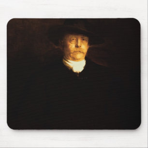 Portrait of Otto Von Bismarck (1815-98) (oil on pa Mouse Pad
