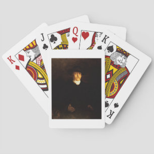 Portrait of Otto Von Bismarck (1815-98) (oil on pa Playing Cards