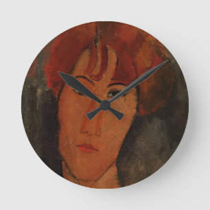 Portrait of Pardy, c.1915 (oil on canvas) Round Clock