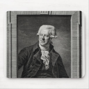 Portrait of Pascal Paoli Mouse Pad