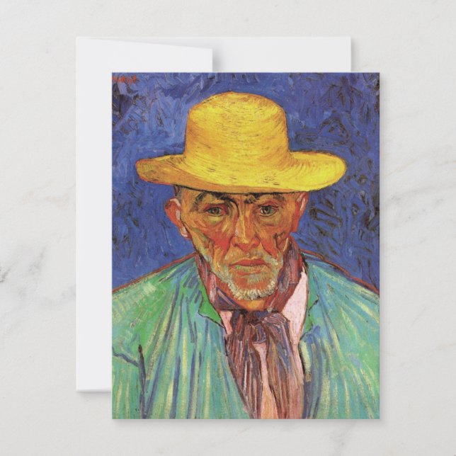 Portrait of Patience Escalier by Vincent van Gogh (Front)