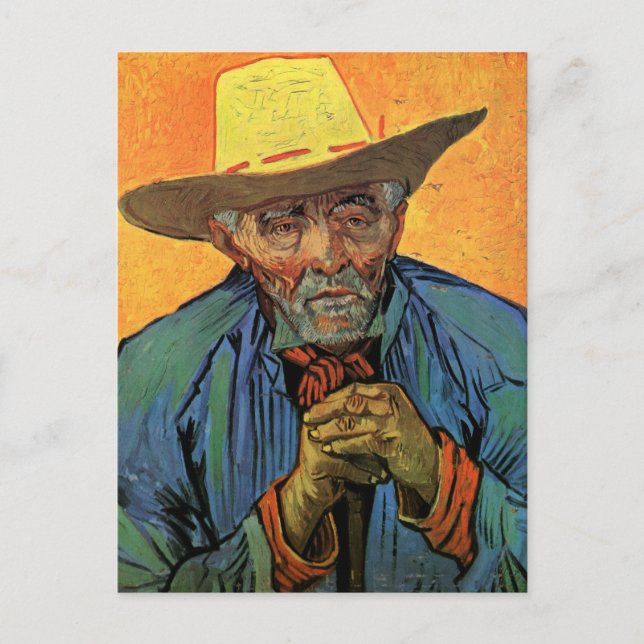 Portrait of Patience Escalier by Vincent van Gogh Postcard (Front)