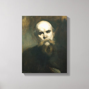 Portrait of Paul Verlaine  1890 Canvas Print