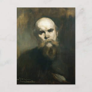 Portrait of Paul Verlaine 1890 Postcard