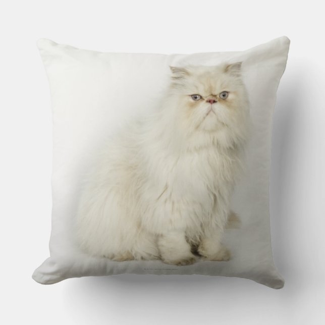 Portrait of Persian cat Cushion (Front)
