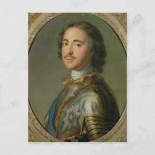 Portrait of Peter the Great Postcard