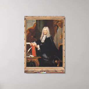 Portrait of Philibert Orry Canvas Print
