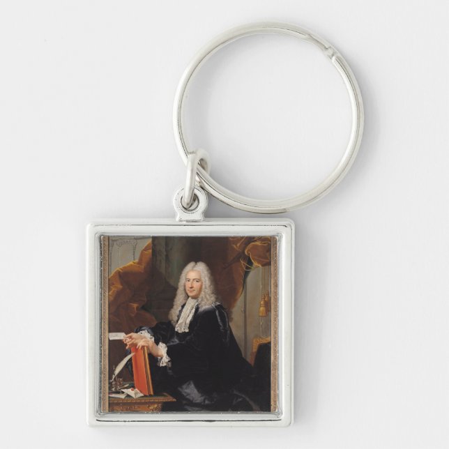 Portrait of Philibert Orry Key Ring (Front)