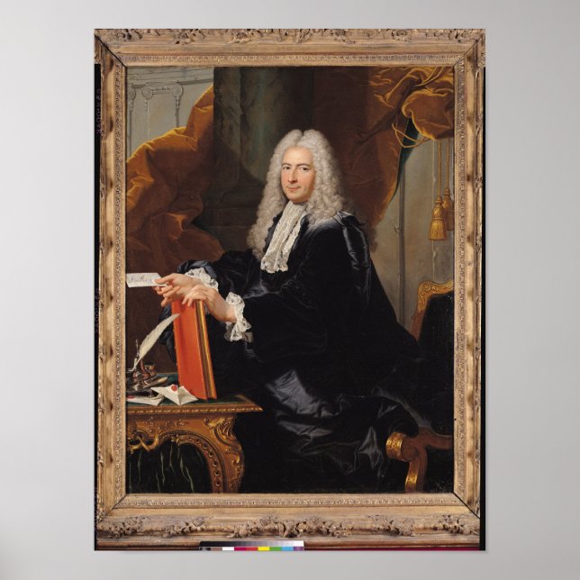Portrait of Philibert Orry Poster (Front)