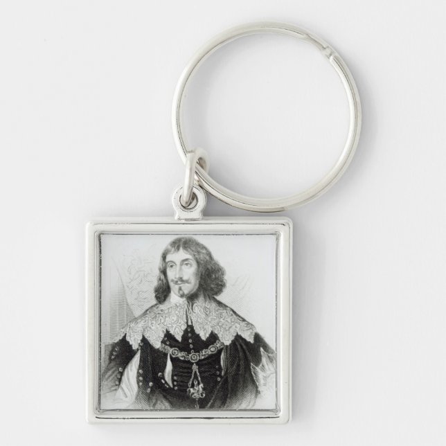 Portrait of Philip Herbert Key Ring (Front)