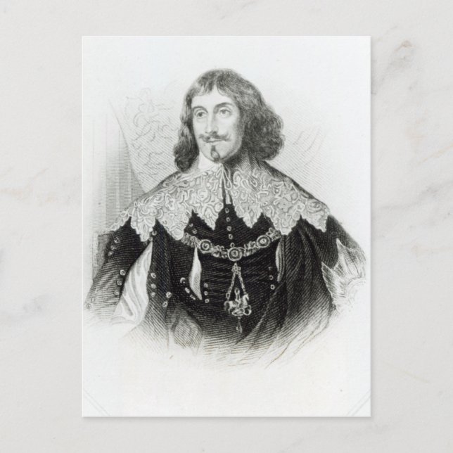 Portrait of Philip Herbert Postcard (Front)