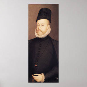 Portrait of Philip II  c.1580 Poster