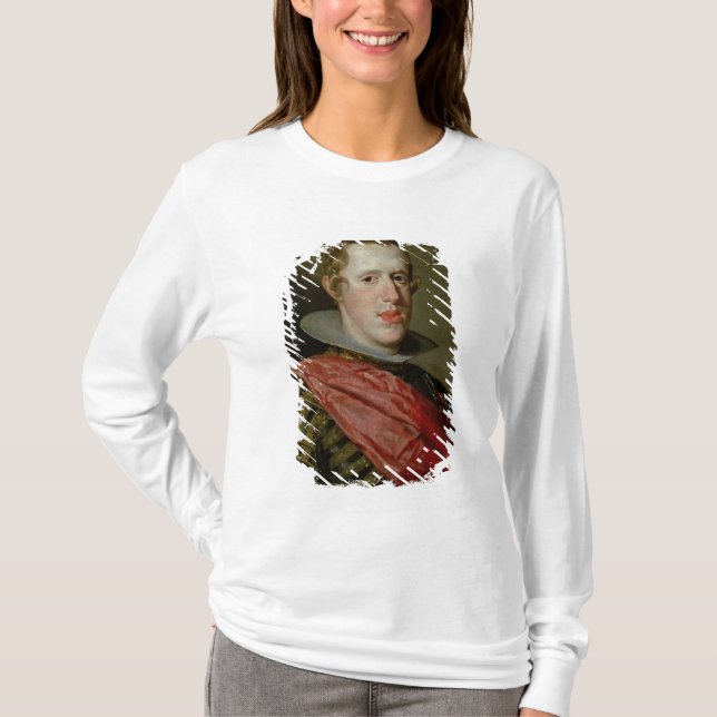 Portrait of Philip IV  in Armour, 1628 T-Shirt (Front)