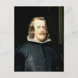 Portrait of Philip IV  in Court Dress, 1655 Postcard