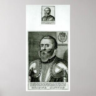 Portrait of Philippe-Emmanuel de Lorraine Poster