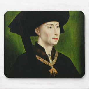 Portrait of Philippe le Bon  Duc de Bourgogne Mouse Pad