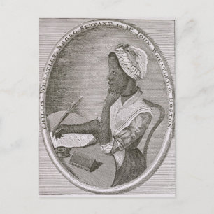 Portrait of Phillis Wheatley Postcard