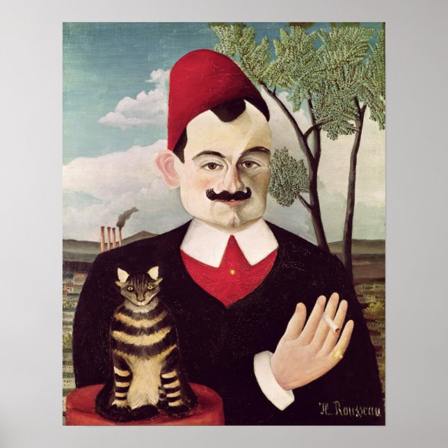 Portrait of Pierre Loti c.1891 Poster (Front)
