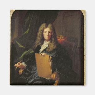 Portrait of Pierre Mignard  c.1690 Magnet