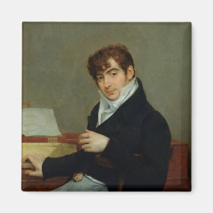 Portrait of Pierre Zimmermann 1808 Magnet