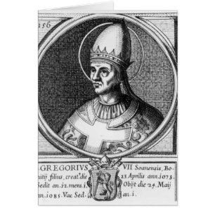 Portrait of Pope Gregory VII