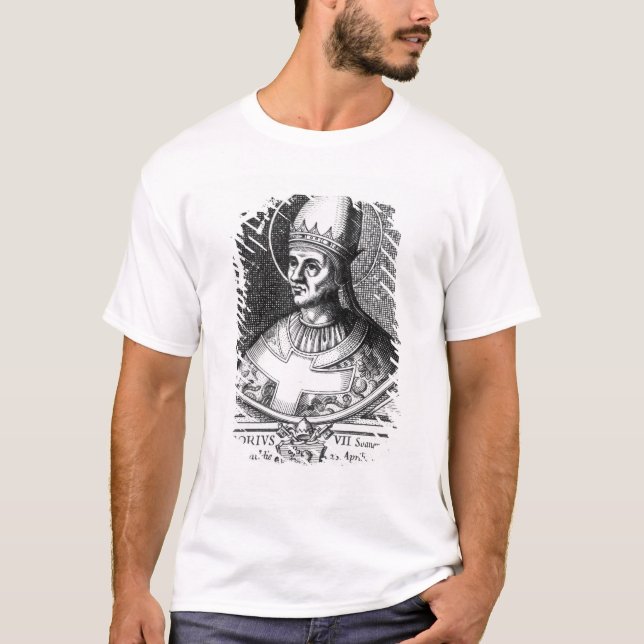 Portrait of Pope Gregory VII T-Shirt (Front)