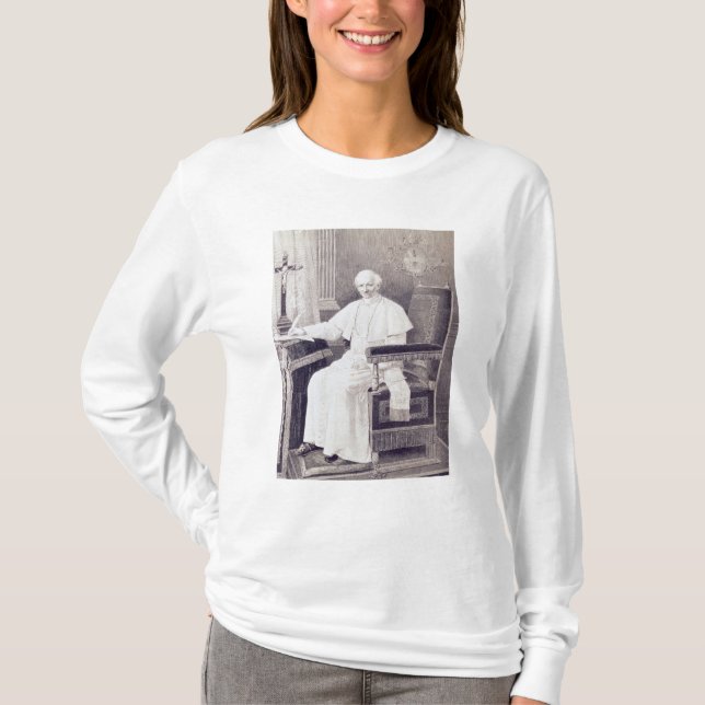 Portrait of Pope Leo XIII T-Shirt (Front)