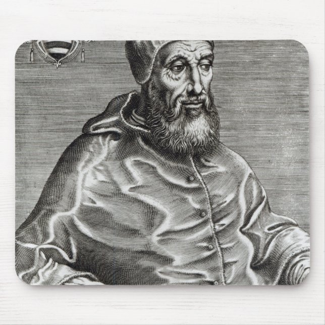 Portrait of Pope Pius IV, 1555 Mouse Pad (Front)