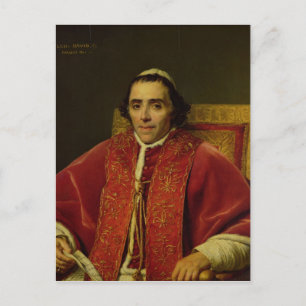 Portrait of Pope Pius VII , 1805 Postcard