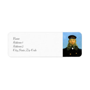 Portrait of Postman Roulin by Van Gogh