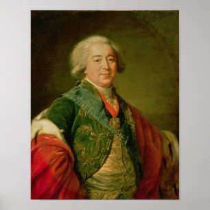 Portrait of Prince Alexander Borisovich Kurakin Poster