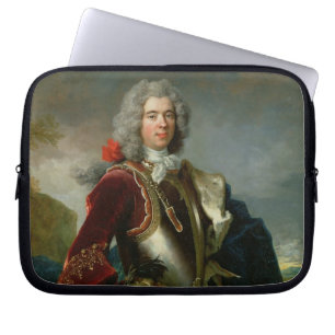 Portrait of Prince Jacques 1er Grimaldi (oil on ca Laptop Sleeve