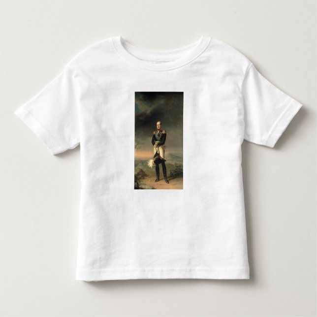 Portrait of Prince Mikhail Barclay de Tolly Toddler T-Shirt (Front)