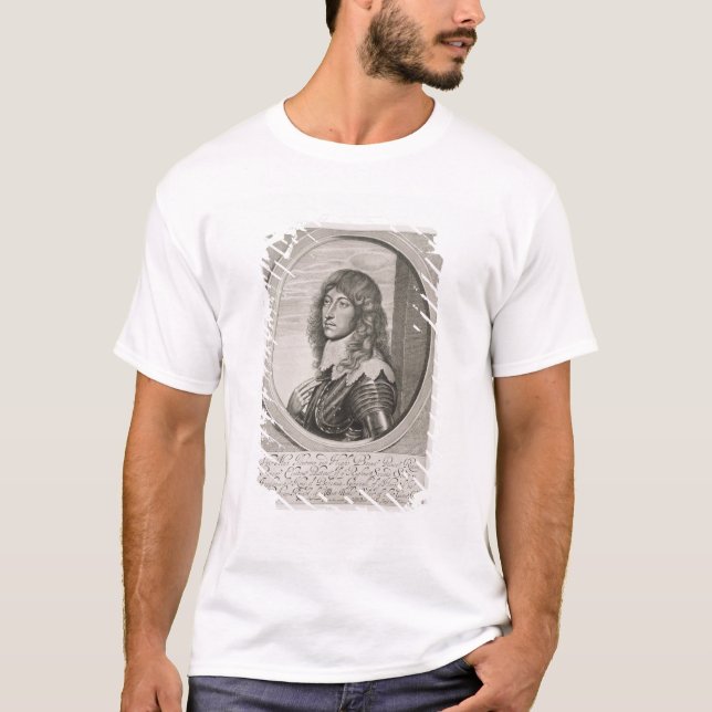 Portrait of Prince Rupert (1619-82) Count Palatine T-Shirt (Front)