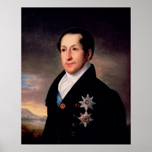 Portrait of Prince Sergej Golitsyn , post 1828 Poster