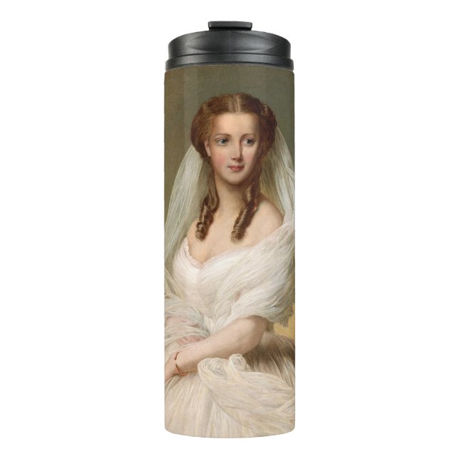 Portrait Of Princess Alexandra Thermal Tumbler (Front)
