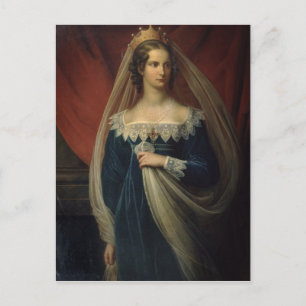 Portrait of Princess Charlotte von Preussen Postcard